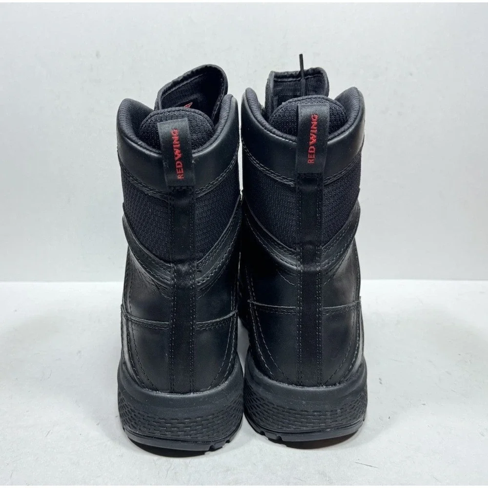 Red Wing Exos Lite 2455 Black Work‎ Boots Safety Toe Men's Size 12 D Waterproof